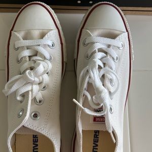 Never worn white Converse!